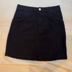 NWT Zara Black Mini Skirt